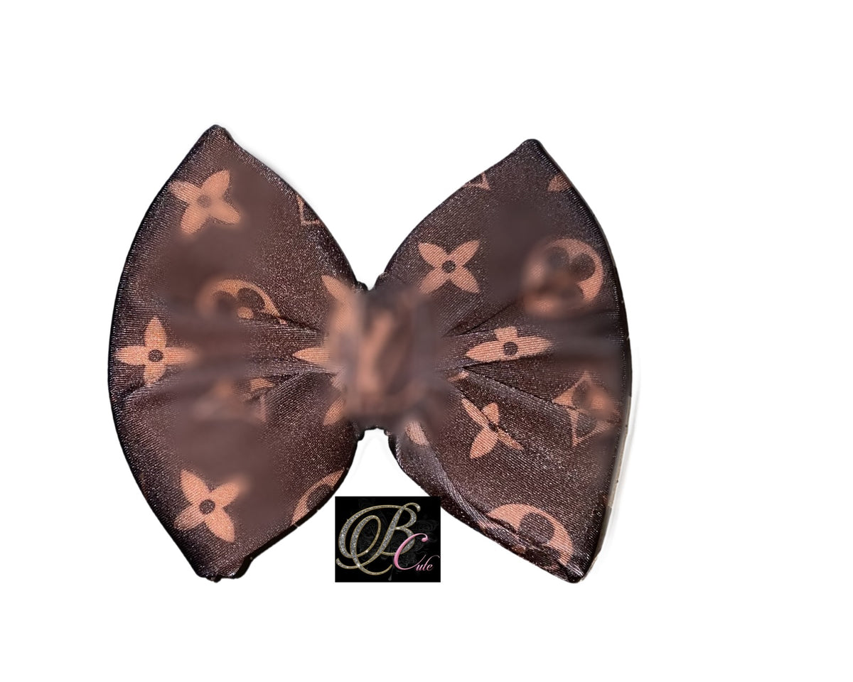 Buy LV inspired pigtail bows, rainbow LV hair bows, Designer hair bows,  school hair bow, Louis Vuitton inspired hair bow Online at desertcartINDIA