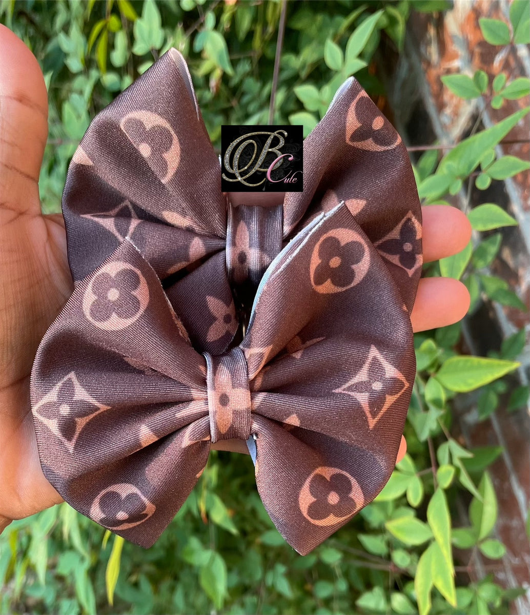 LV Bling Bow  Made by Miss E