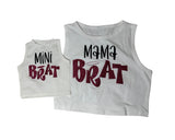 Brat tops (Multiple Colors) (Mommy and me)
