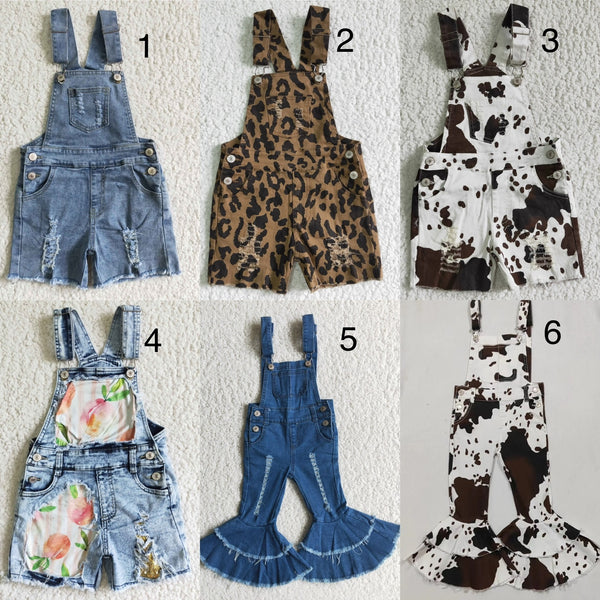 Printed shorts overall (preorder)