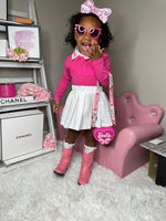 B Doll Set (short sleeve) (Mommy and Me)(Comes with bow)