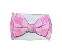 Lover pink square bow