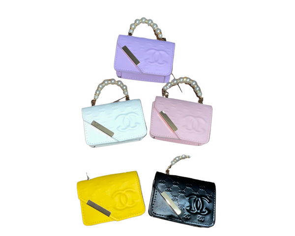 Classy Pearl Purses (purple)