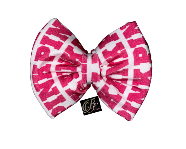 Pink inspired bow