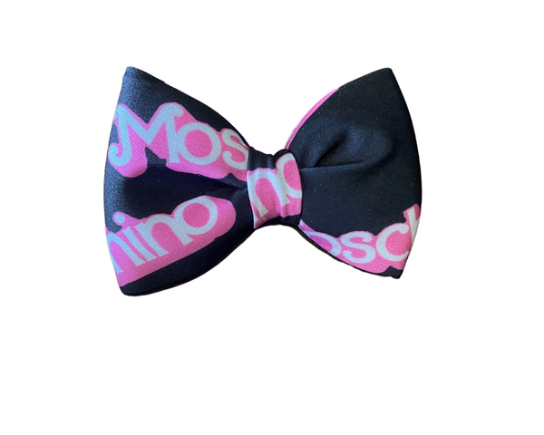 Mosh black pink bow